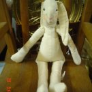11 INCH MUSLIN BUNNY FOR EASTER