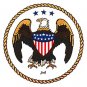 American Eagle Hex Sign - 16 Inch