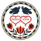 Marriage Hex Sign - 16 Inch