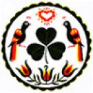 Dutch Irish Hex Sign 8 Inch