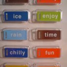 Seasons Word Plates - Elements #1
