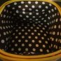 WHITE RETRO ROSE BASKET/PURSE -Just Reduced