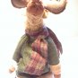 Primitive Christmas Lodge Moose Decoration