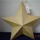 HUGE PAPER MACHE 3D BARN STAR