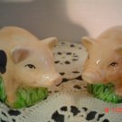 Ceramic Pig Salt and Pepper Shakers Set