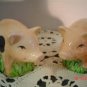 Ceramic Pig Salt and Pepper Shakers Set