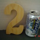 WOOD HOUSE NUMBER TWO - 6 INCH TALL