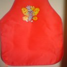 Child's Apron for Gardening - Butterfly - Bright Pink