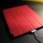 Red Leather Smart Cover for Apple ipad 2 MC950ZM/A