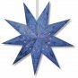 Batik Star Lamp in Blue
