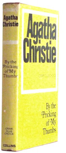 Agatha Christie By The Pricking of My Thumbs First Edition 1968