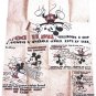 Walt Disney Mickey Mouse Birthday Card with Envelope Postmark 1935