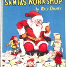 Walt Disney Mickey Mouse Presents Santa’s Workshop First Edition circa 1934