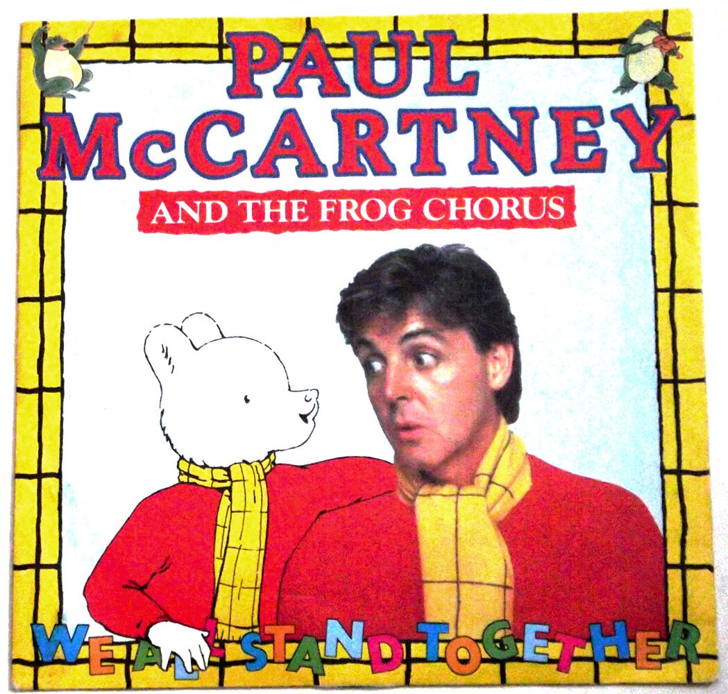 Paul McCartney We All Stand Together Parlophone R6086 Vinyl Single 1984