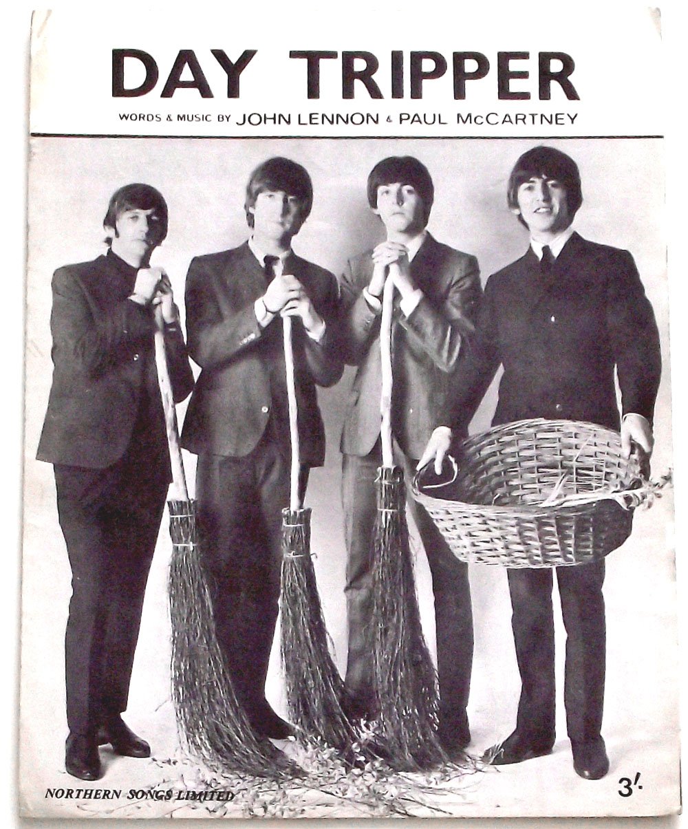 The Beatles Day Tripper Sheet Music 1965