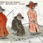 Louis Wain Cats Postcard To-morrow Will Be Friday We’ve Caught Rheumatism To-Day circa 1907