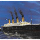 Titanic Greetings Card Illustration of RMS Titanic Autographed by Millvina Dean