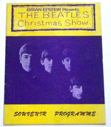 Brian Epstein Presents The Beatles Christmas Show 1963 Concert Programme