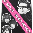Roy Orbison and The Walker Brothers Astoria Finsbury Park Concert Programme 1966