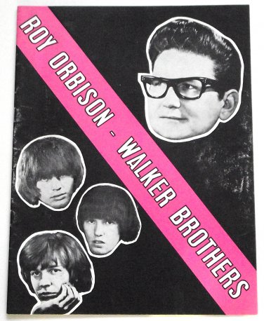Roy Orbison and The Walker Brothers Astoria Finsbury Park Concert Programme 1966