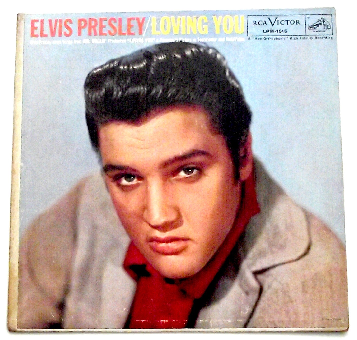 Elvis Presley Loving You Canadian Film Soundtrack LP 1957