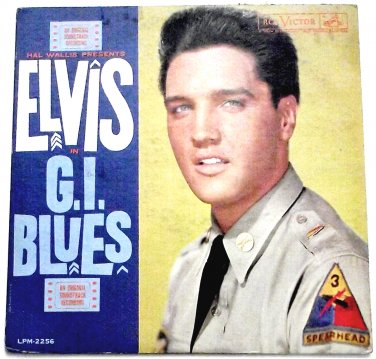 Elvis Presley G.I. Blues Film Soundtrack LP 1960