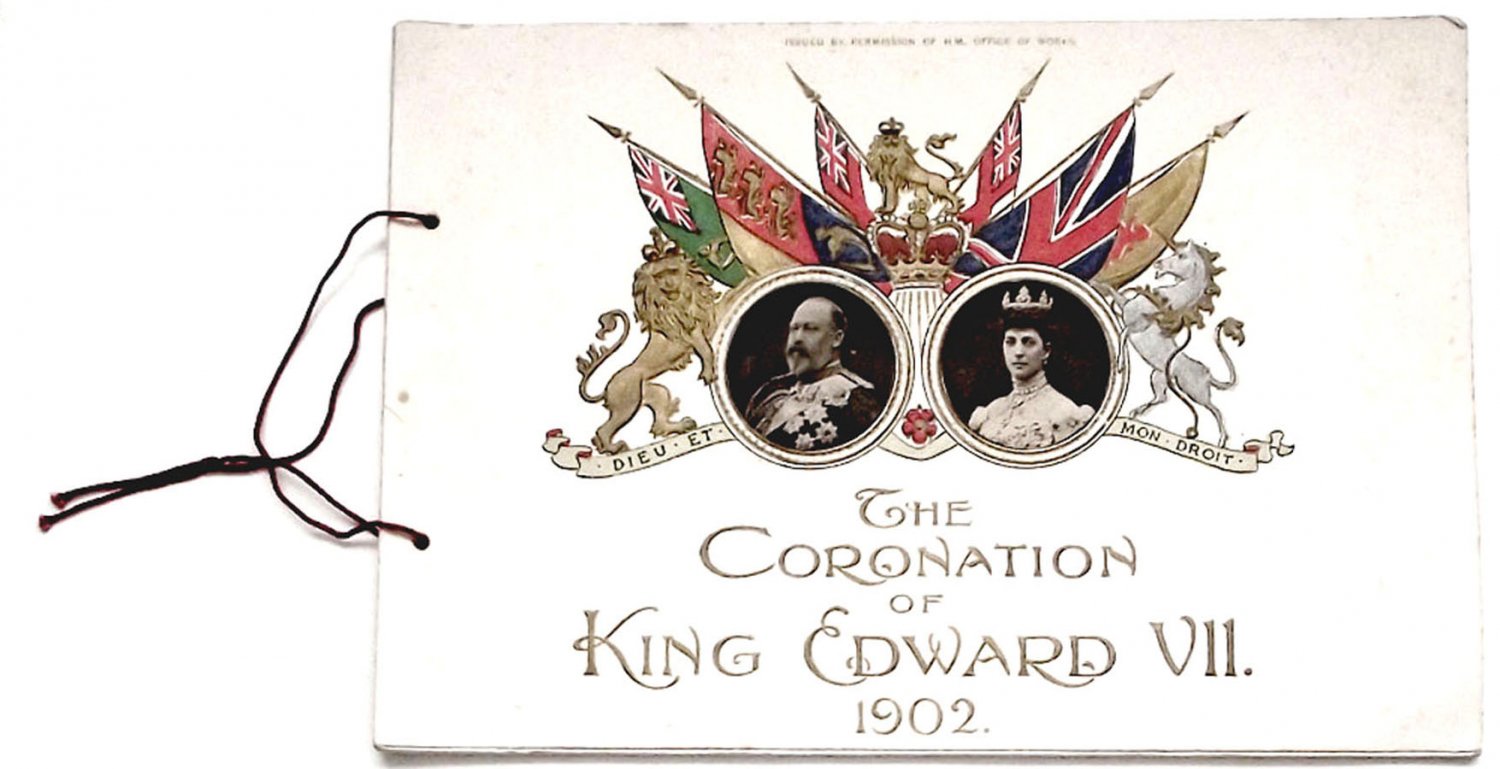 King Edward VII Coronation Programme 1902