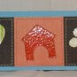 Button Doghouse Bookmark - Handcrafted