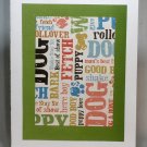 Dog Conversation - Handcrafted Card