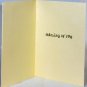 Plaid Button Thinking of You - Handcrafted Card