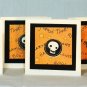 Skull Note Cards - Handcrafted Cards