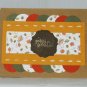 Hand-Stitched Thanksgiving - Handcrafted Card