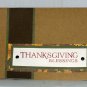 Thanksgiving Blessings - Handcrafted Card