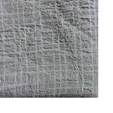 Gray with Plaid Pattern Cotton Gauze Fabric 45" wide x 3 Yards