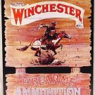 Winchester Firearms & Ammunition - Express Rider  TIN SIGN