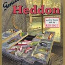 Heddon's Fishing Tackle Box TIN SIGN