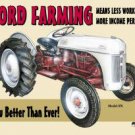 Ford Farming 8N Tractor TIN SIGN