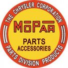 Mopar Parts & Accessories ROUND TIN SIGN