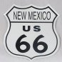 Route 66 New Mexico TIN SIGN