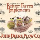 John Deere Plow Company - Better Farm Implements TIN SIGN