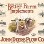 John Deere Plow Company - Better Farm Implements TIN SIGN