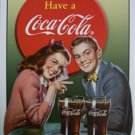 Coke - Coca Cola Young Couple TIN SIGN