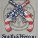 Smith & Wesson American Born & Bred since 1852 TIN SIGN