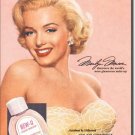 Norma Jean Baker aka Marilyn Monroe Jon-Joy Cosmetics TIN SIGN