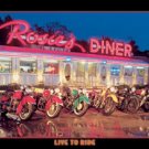 Rosie's Diner Live to Ride Motorcycles TIN SIGN