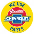 General Motors - We use Chevrolet Parts TIN SIGN