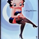 Betty Boop Smooth As Silk TIN SIGN