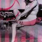 Norma Jean Baker AKA Marilyn Monroe Pink TIN SIGN
