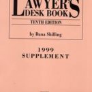 Lawyers Desk Book Tenth Edition 1999 Supplement