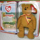 Ty Teenie Beanies Germania the Bear - Beanie Babies